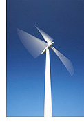 Image: working wind turbine